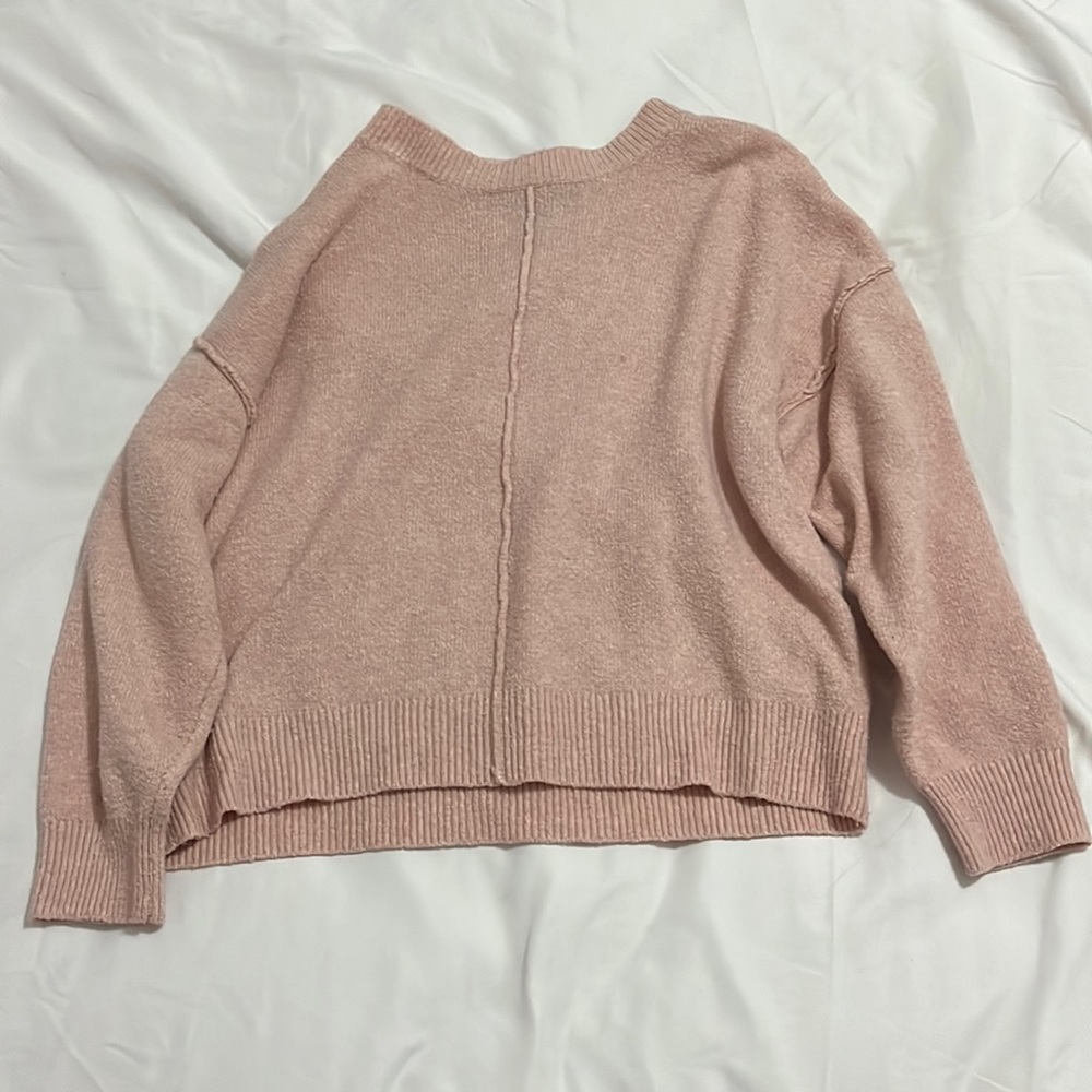 Forever 21 Pink Knit Sweater Size Small